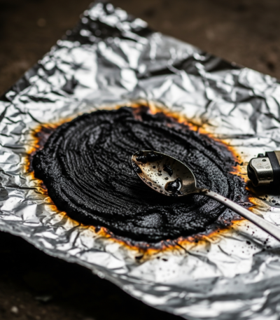 Black Tar Heroin