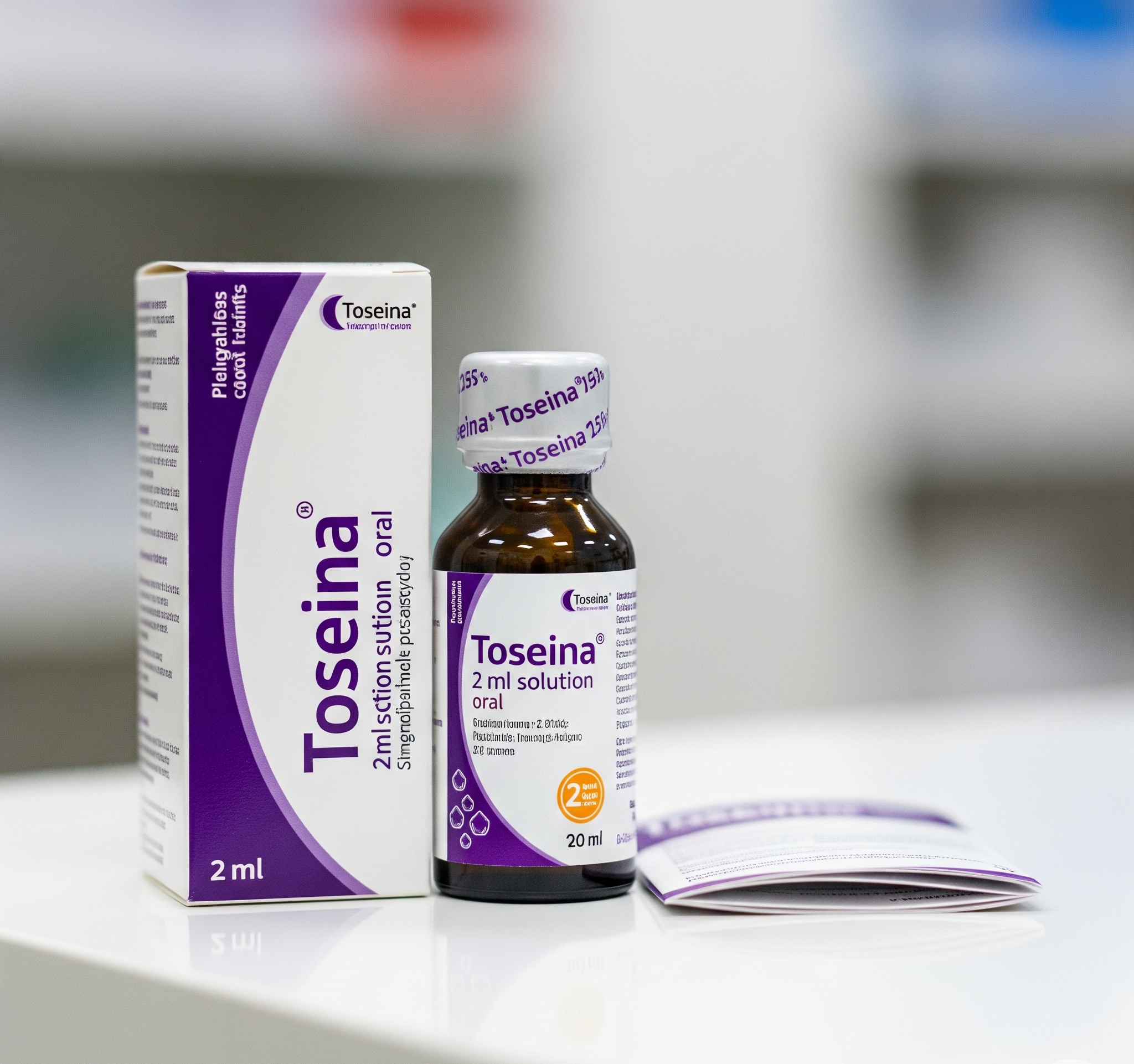Toseina 2ml Oral Solution (Codeine Phosphate Syrup) Toseina 2ml Oral Solution (Codeine Phosphate Syrup)